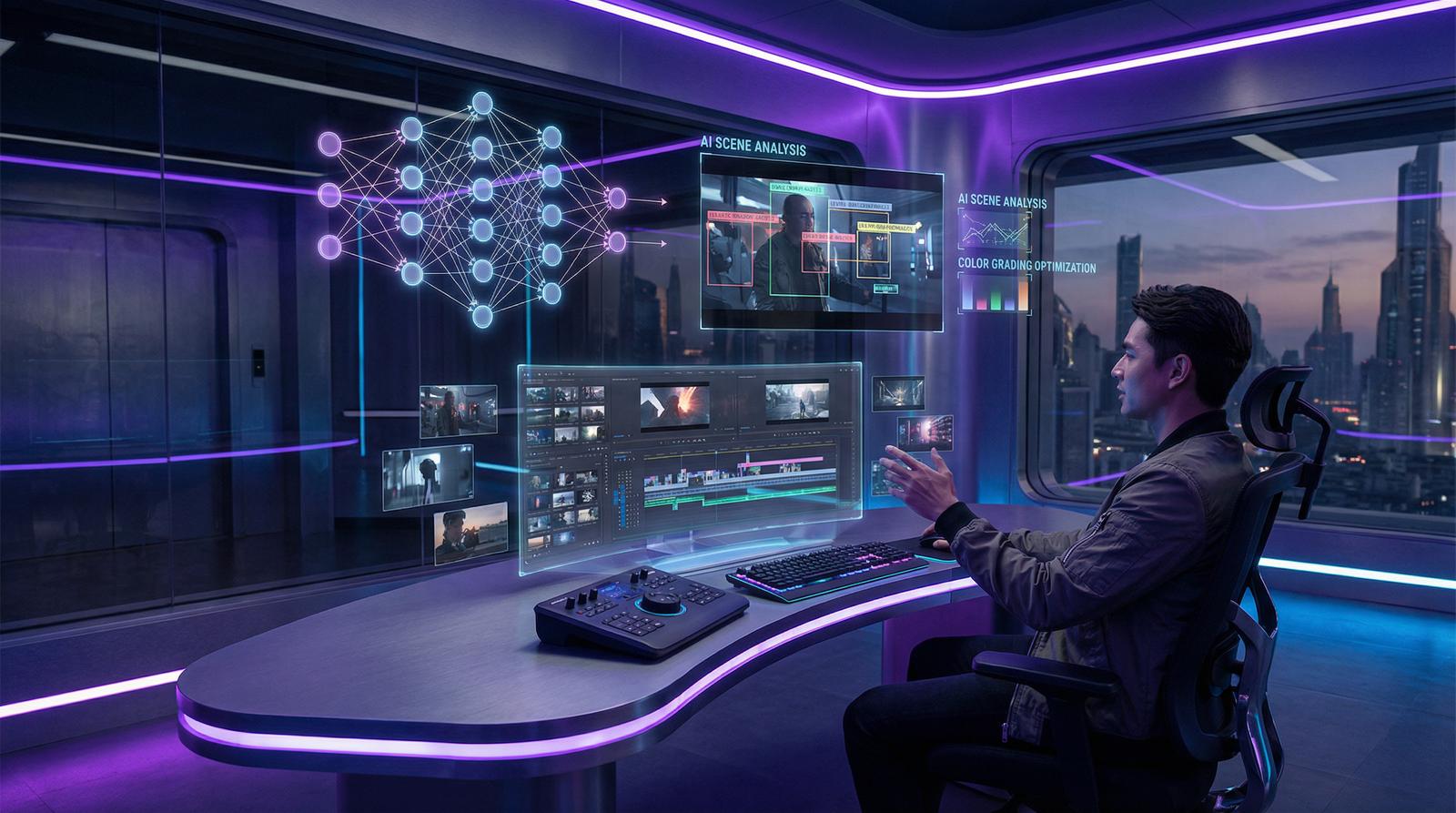 四爱AI传媒技术展示